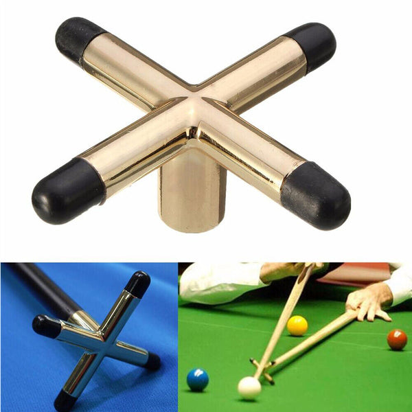 Pool Billiard Snooker Table Cue Rest Spider Cross Head Fitting Jigger Brass AU