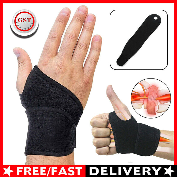 Wrist Support Splint Brace Protection Strap Carpel Tunnel forCTS RSI Pain Relief