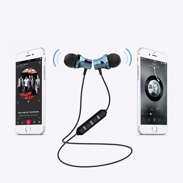 Sweatproof Wireless Bluetooth Earphones Headphones Sport Gym For iPhone iPad