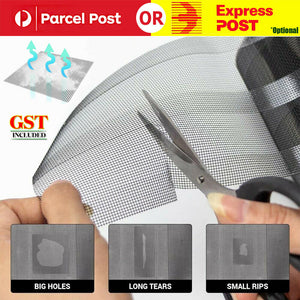 Window Door Repair Tape Fly Screen Insect Repellent Repair Tape Self Adhesive