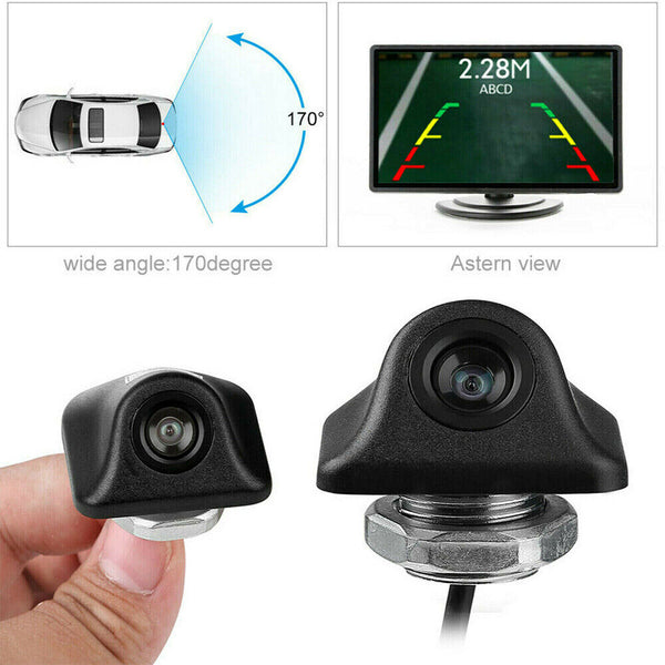 Waterproof 170° Car Reverse Backup Night Vision Camera Rear View Parking Cam