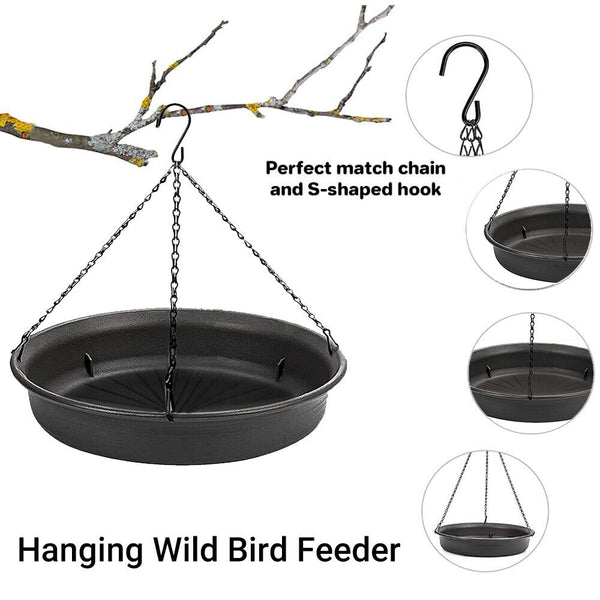 Waterproof Gazebo Hanging Wild Bird Feeder Outdoor Feeding For Garden Decoration