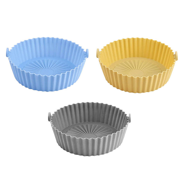 Silicone Pot For AirFryer Air Fryer Accessories Baking Basket Replacement Liners