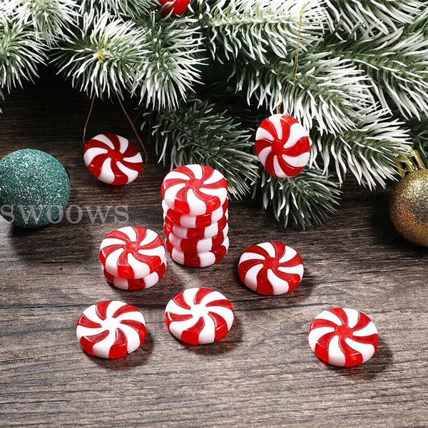 Christmas Tree Hanging Candy Cane Pendant Ornament Xmas Home Party Decor