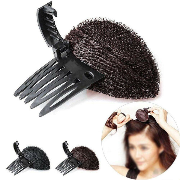 2PCS DIY Invisible Hair Volume Increase Fluffy Puff Sponge Pad Clip Comb YYDS