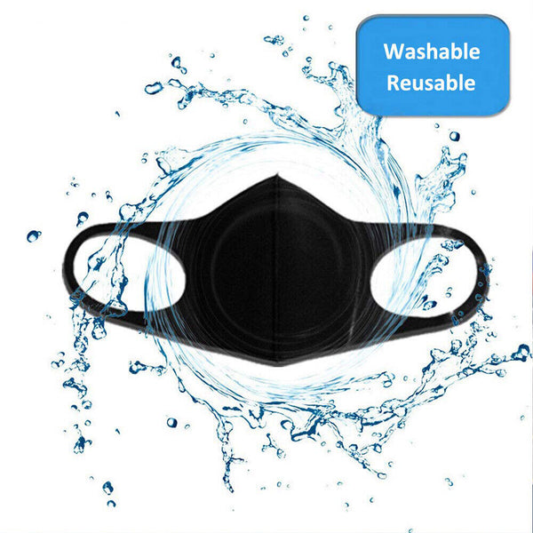 5pcs Kids Washable Reusable Face Mask Protective Fabric Cotton Fashion Unisex