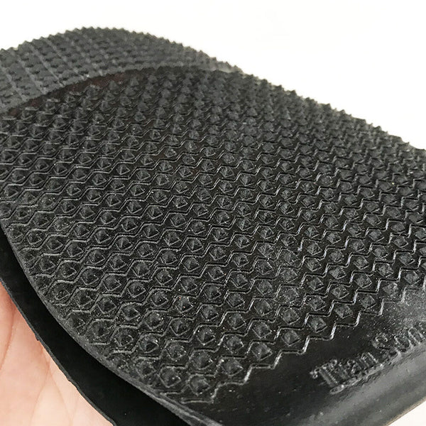 2Pairs Glue On Soles Shoe Repair Anti Slip Grip-rubber Pad Cushion Kit Black