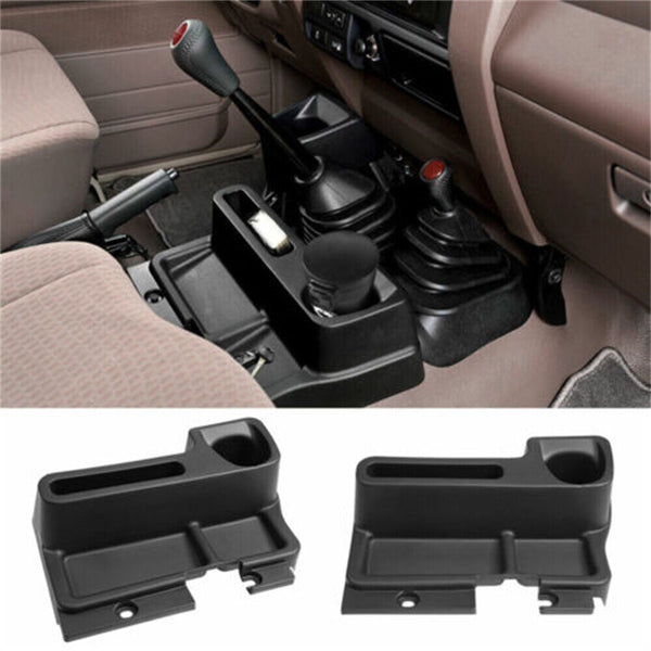 Black Centre Console Storage Box For Toyota Landcruiser LC70 71 76 79 Series OZ