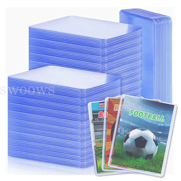 Top Loader Card Sleeves Clear Trading Card Sleeves Hard Plastic Card Protectors