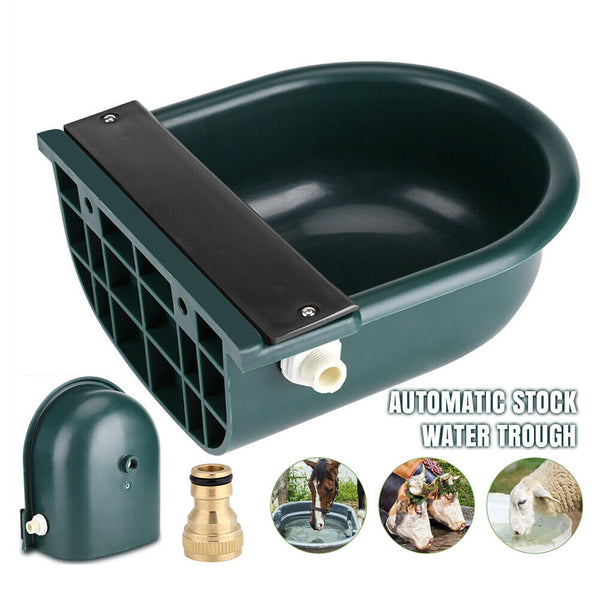 Automatic Stock Water Trough Sheep Dog Chicken Horse Cow Auto Fill Drink Bowl 4L