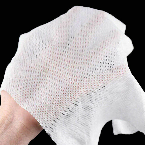 UP 200pcs Travel Compressed Towels Tablet Wash Cloths Camping Hand Towel AU