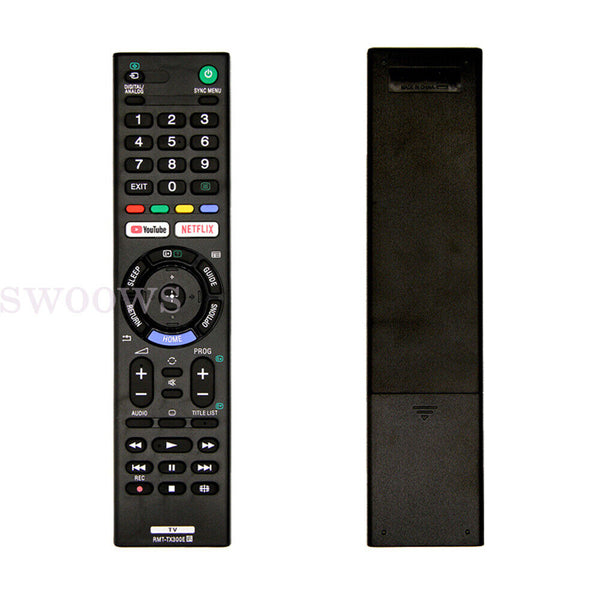 Universal Remote Control RMT-TX300E For SONY BRAVIA TV NETFLIX LED Series HD 4K