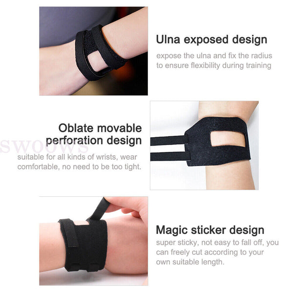 UP2PCS Wrist Band Ulnar Fix Sports Yoga TFCC Tear Sprain Protection Pain Injury