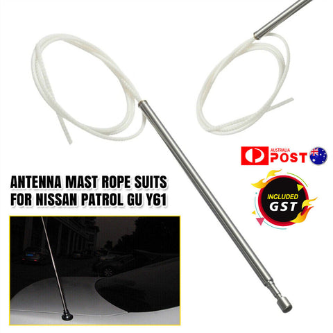 Antenna Mast Rope suits For Nissan Patrol GU Y61 Power Motorised Aerial Repair