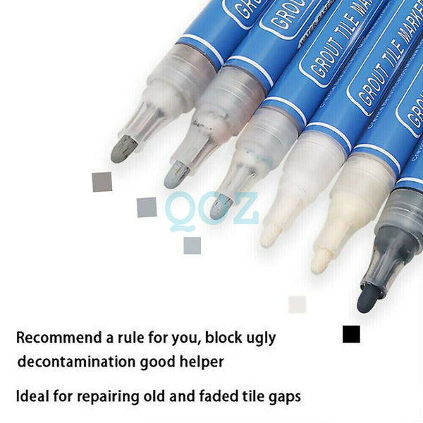 Tile Repair Pen Wall Gap Refill Grout Refresher Marker Bathroom Waterproof AU