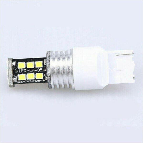 2X T20 15 LED Reverse Brake Stop Tail Light Bulb 7440  Error Free Globes