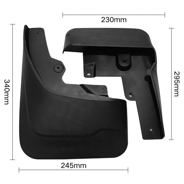 Mud Splash Guard For Great Wall Cannon GWM Poer Ute 22020 021 2022 Car Mud Flaps