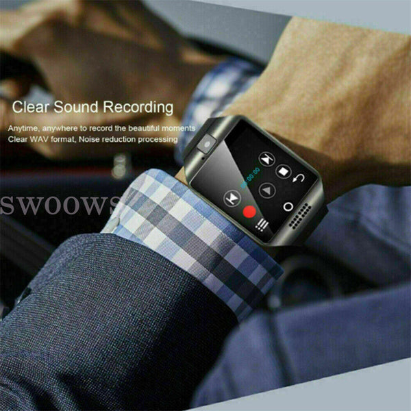 Smart Watch Unisex Wrist Bluetooth Watch Fitness Sport Tracker Call Waterproof