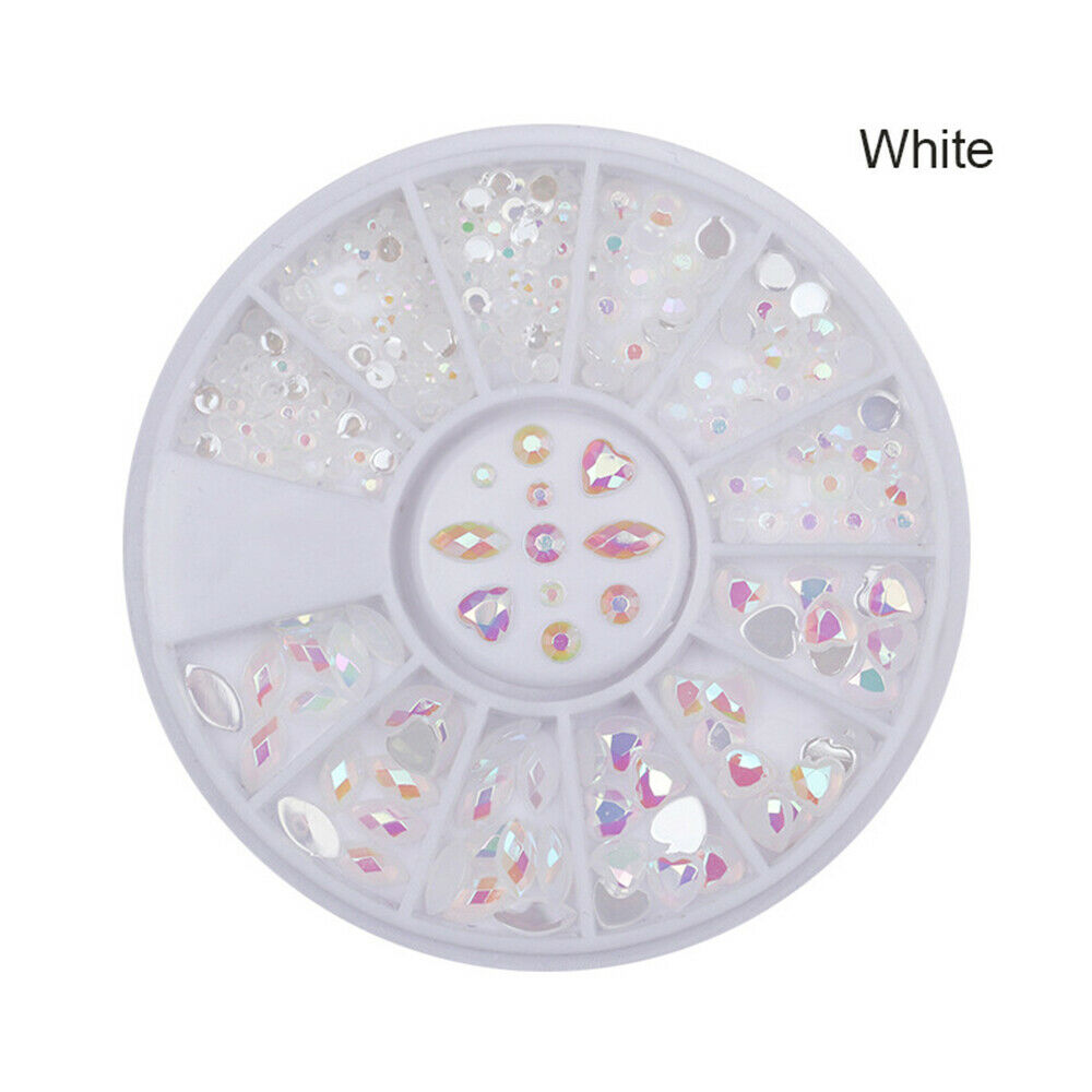 Nail Art AB Rhinestones Decorations Wheel for Nail Art