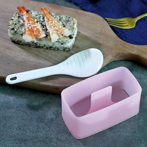 Kitchen Sushi Mold Spam Musubi Mold Onigiri Rice Ball Bento Press Maker Mould AU