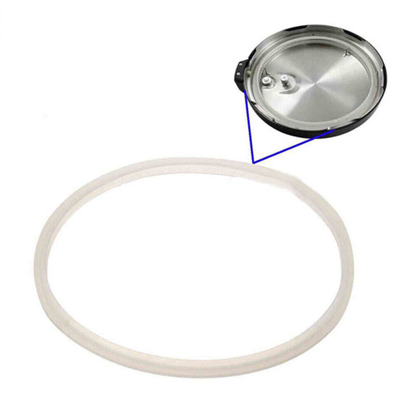 Replacement Silicone Rubber Clear Gasket Sealing Ring Pressure Cooker Kitchen AU