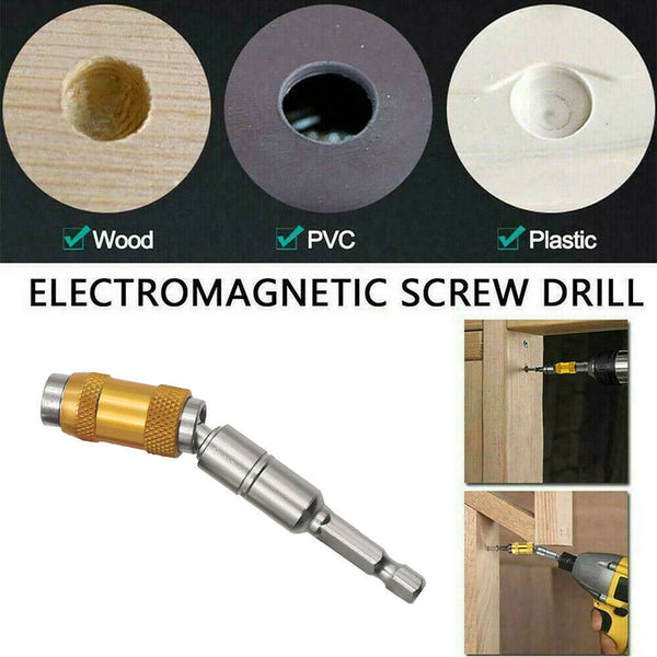 Swivel Screw Drill Bits Tool Magnetic Pivot Steel Impact Pivoting Bit Tip Holder