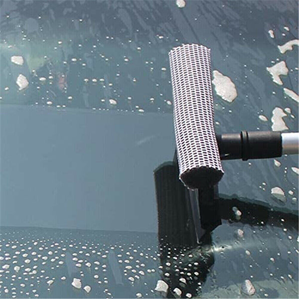 Rubber Squeegee/Scrubber Sponge Glass Window Car Windscreen Cleaner