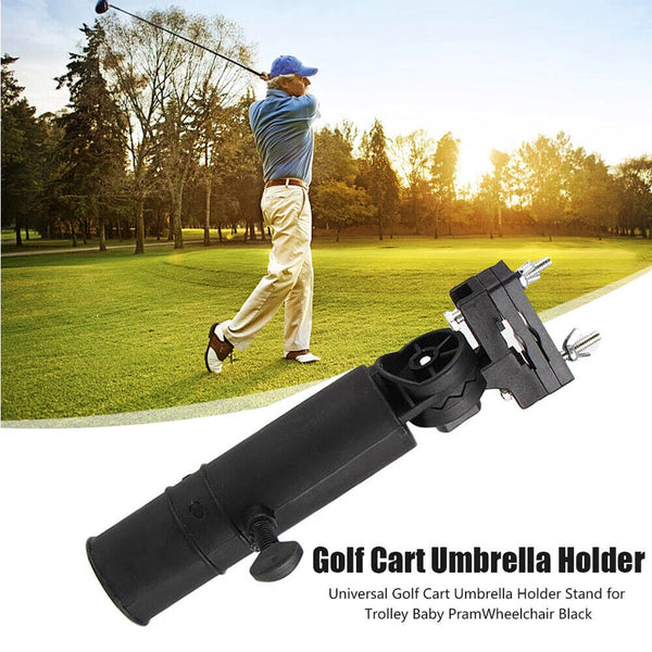 UNIVERSAL GOLF UMBRELLA HOLDER FOR BUGGY CART / BABY PRAM / WHEELCHAIR CLICGEAR