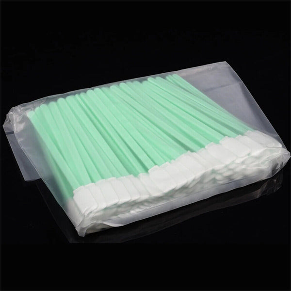 100x Solvent Cleaning Swabs For Roland Mimaki Mutoh Epson Format InkJet Printer