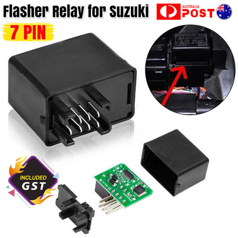 7 Pin LED Indicators Flasher Relay for Suzuki* GSF 600 650 1200 1250 Bandit AU