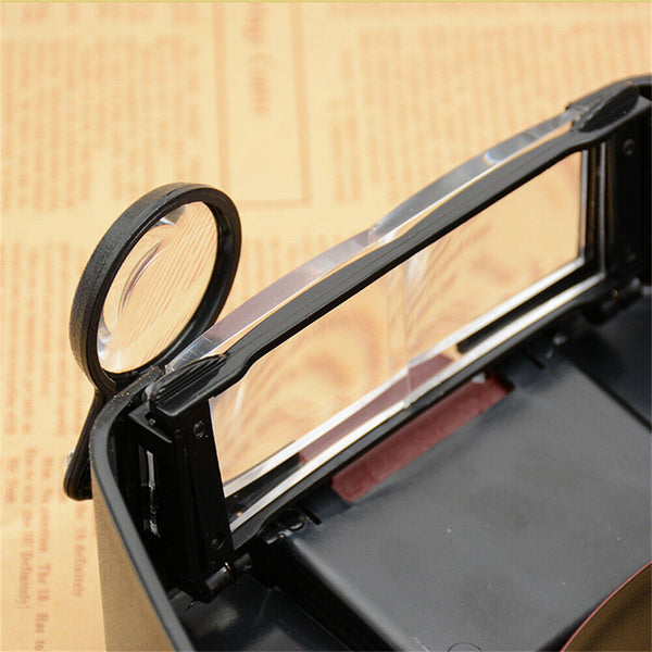 Watch Repair Jewellers Head Headband Magnifier Glasses Loupe With LED Light