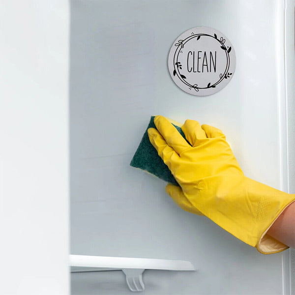 New Design Dishwasher Magnet Clean Dirty Sign Double Sided MagnetIndicator