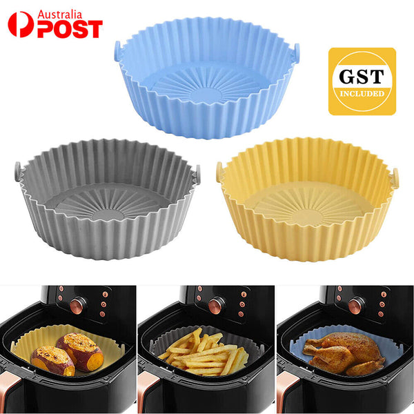 Silicone Pot For AirFryer Air Fryer Accessories Baking Basket Replacement Liners