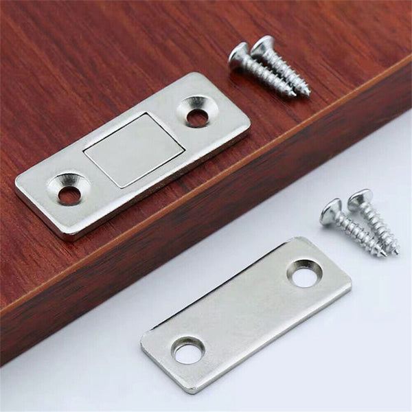 8PCS Strong Magnetic Door Catch Ultra Thin For Door Cabinet Cupboard Glass Latch