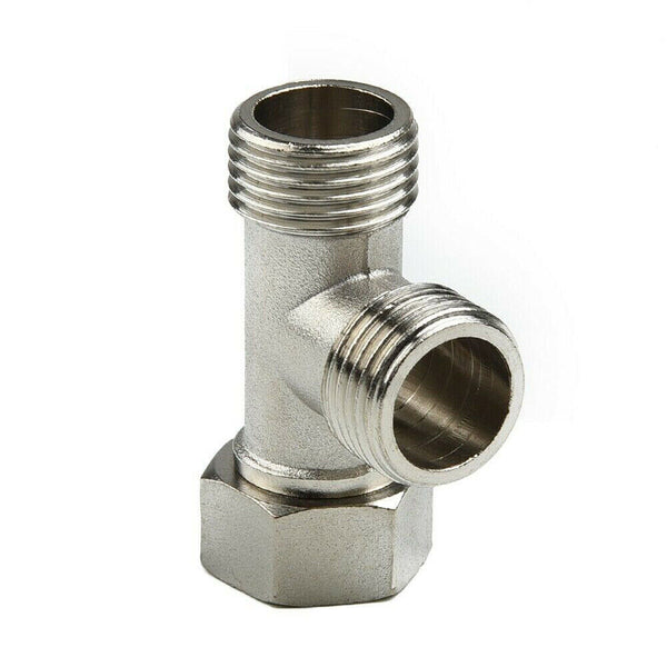 T-adapter 3 Ways Valve For Diverter Toilet Bidet Bath Shower Sprayer Head Parts