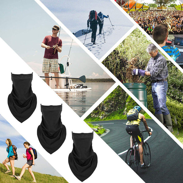 1/2Cooling Neck Gaiter Tube Scarf Face Mask Bandana Motorcycle Cycling Balaclava