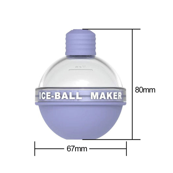 Light Bulbs Ice Molds Ice Ball Maker Whiskey Ice MoldSilicone Ice Cube Tray AU