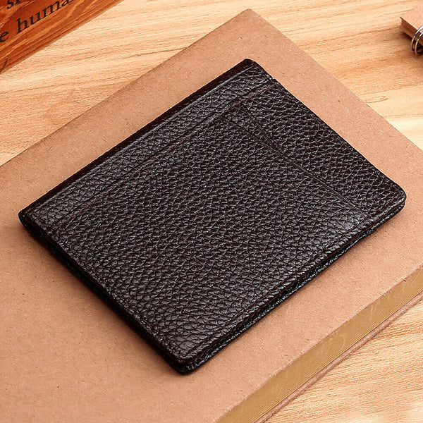 Mens Slim RFID Blocking Bifold Wallet Minimalist Black Credit Card Holder Pouch