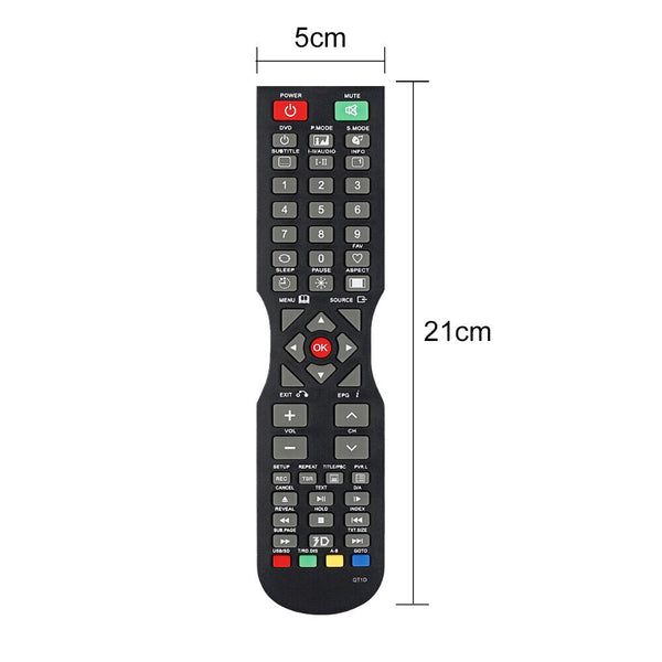 TV Remote Control Replaced For SONIQ QT1D QT166 QT155 S55UV16A-AU S55UV16B-AU