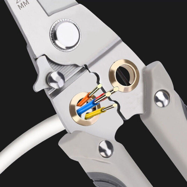 Wire Stripper Pliers Multifunctional Electric Cable Stripper Crimper Cutter Tool