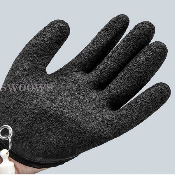 Fisherman Pro Fishing Glove With Magnet Release Catch Anti-slip Cut Resistant