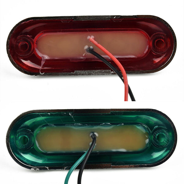 1set Boat Navigation Lights Waterproof Marine Utility Led Strip Lights 12-24V