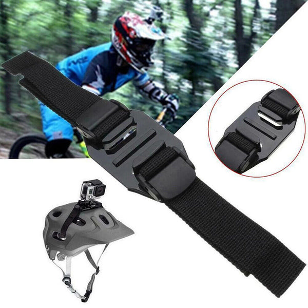 Camera Fastening Strap Mount Helmet Bracket Fixing Belt For GoPro Hero 9 8 7 6 5