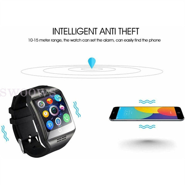 Smart Watch Unisex Wrist Bluetooth Watch Fitness Sport Tracker Call Waterproof