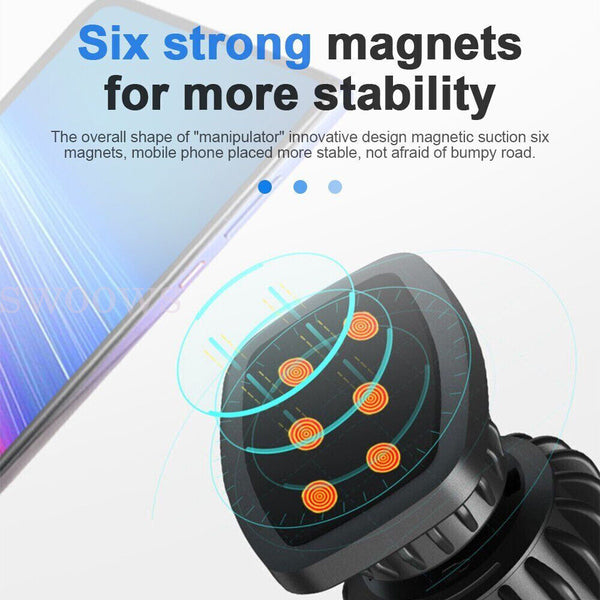 Universal Car Mobile Phone Holder Magnetic Air Vent For iPhone 14 12 13 Samsung