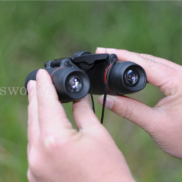 New Day Night Vision Binoculars Outdoor Travel Portable Folding Telescope