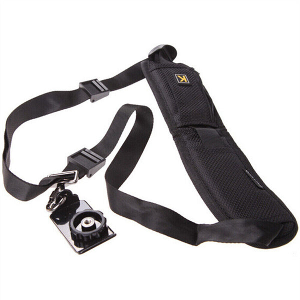 2x Universal Cameras Single Shoulder Quick Strap Sling Camera Belt For Slr Dslr