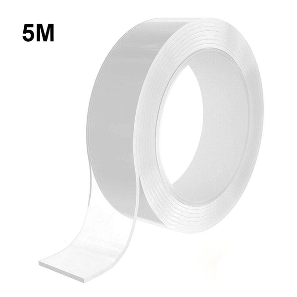 Nano Double Sided Tape Mounting Tape Washable Strong Sticky Heavy Duty Traceless