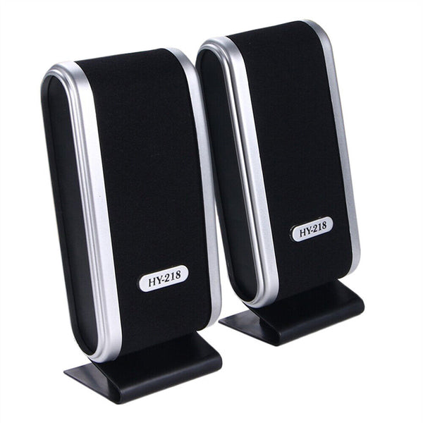 Pair USB Speakers Computer Speaker Sound Stereo For PC Notebook Desktop Laptop