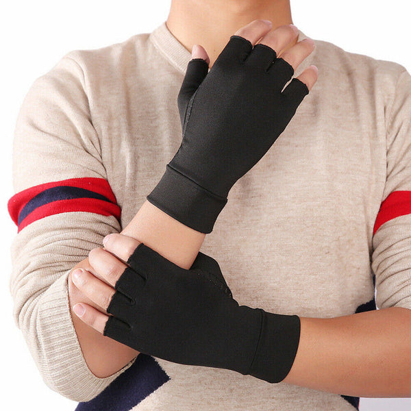 Pain Relief Hand Wrist Support Brace Arthritis Gloves Compression Joint Finger